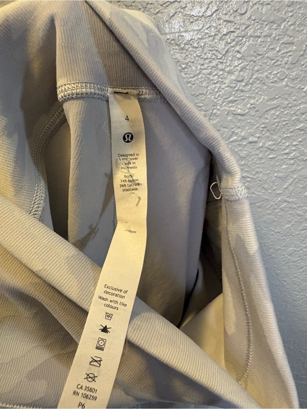Lululemon Wunder Under Short 10”* Ribbed - Picture 5 of 6
